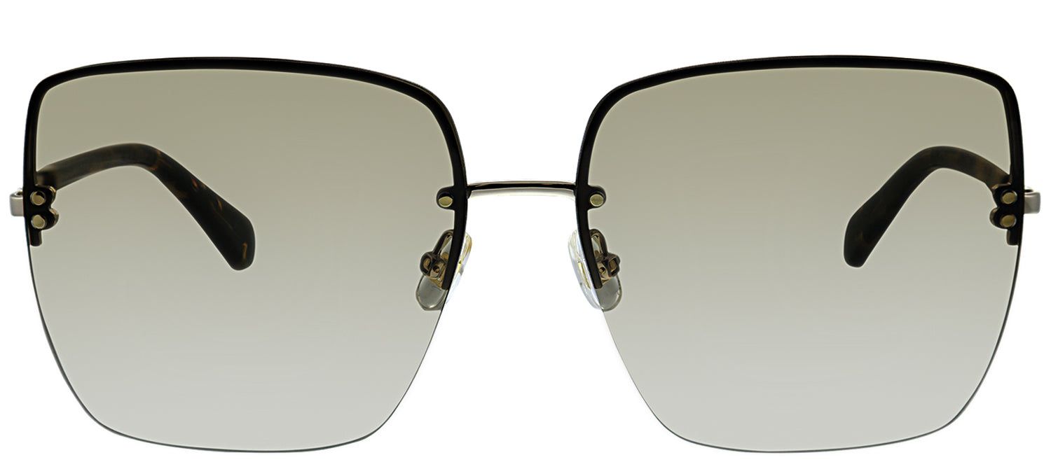 Kate Spade KS Janay 086 Square Metal Tortoise/ Havana Sunglasses with Brown Gradient Lens sold by Gaffos