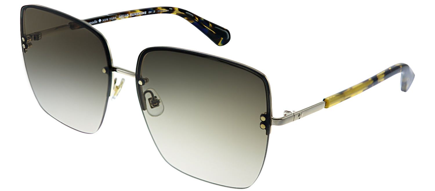 Kate Spade KS Janay 086 Square Metal Tortoise/ Havana Sunglasses with Brown Gradient Lens sold by Gaffos product image thumbnail 2