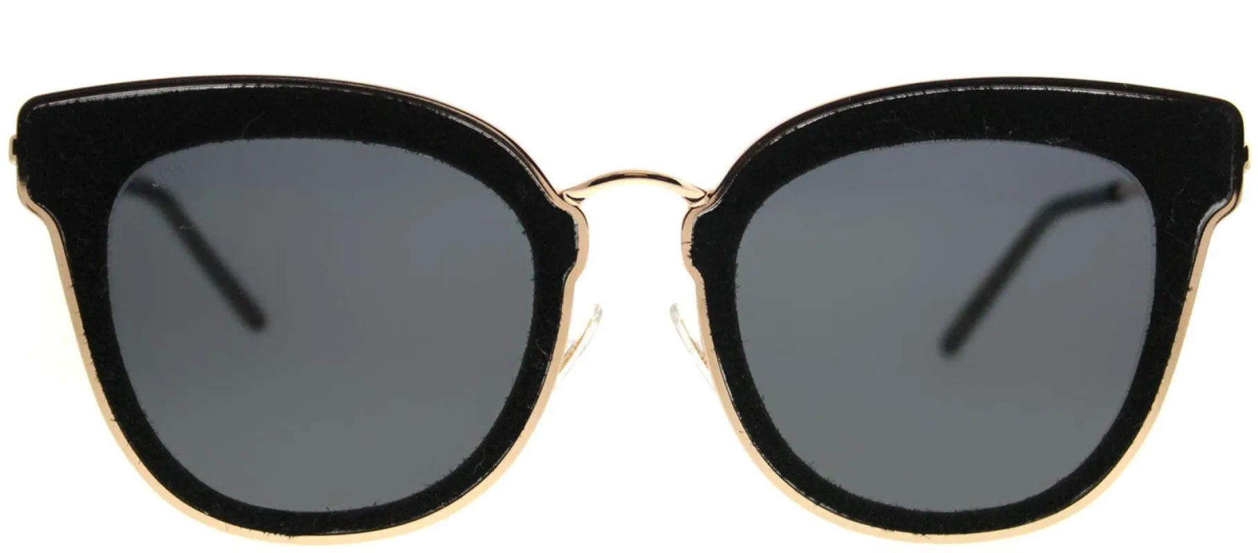 Jimmy Choo JC Nile RHL 2K Cat-Eye Metal Black Sunglasses with Grey Lens sold by Gaffos