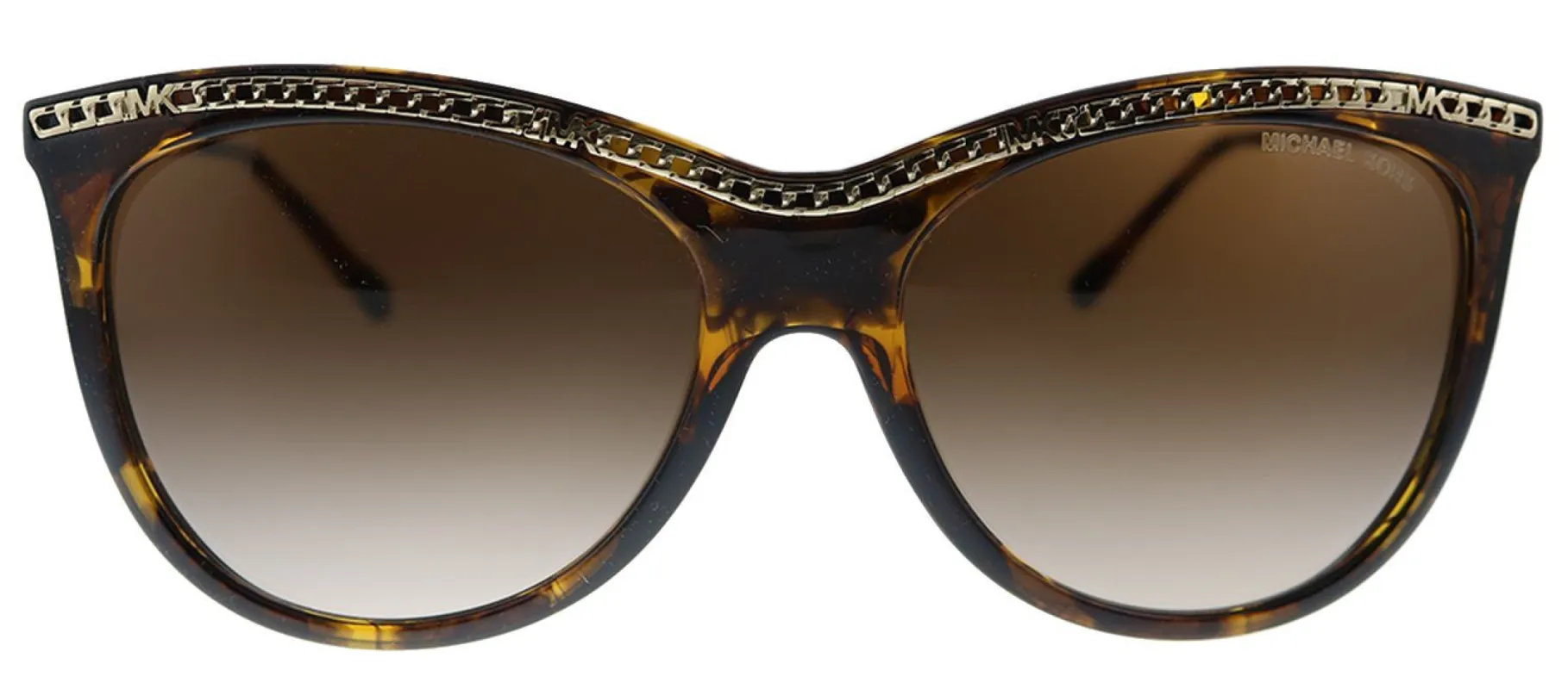 Michael Kors Copenhagen MK 2141 300613 Round Plastic Havana Sunglasses with Brown Gradient Lens sold by Gaffos