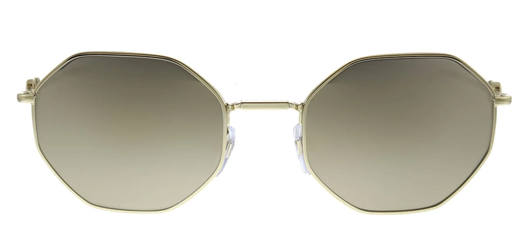 Valentino VA 2040 30035A Geometric Metal Gold Sunglasses with Gold Mirror Lens sold by Gaffos