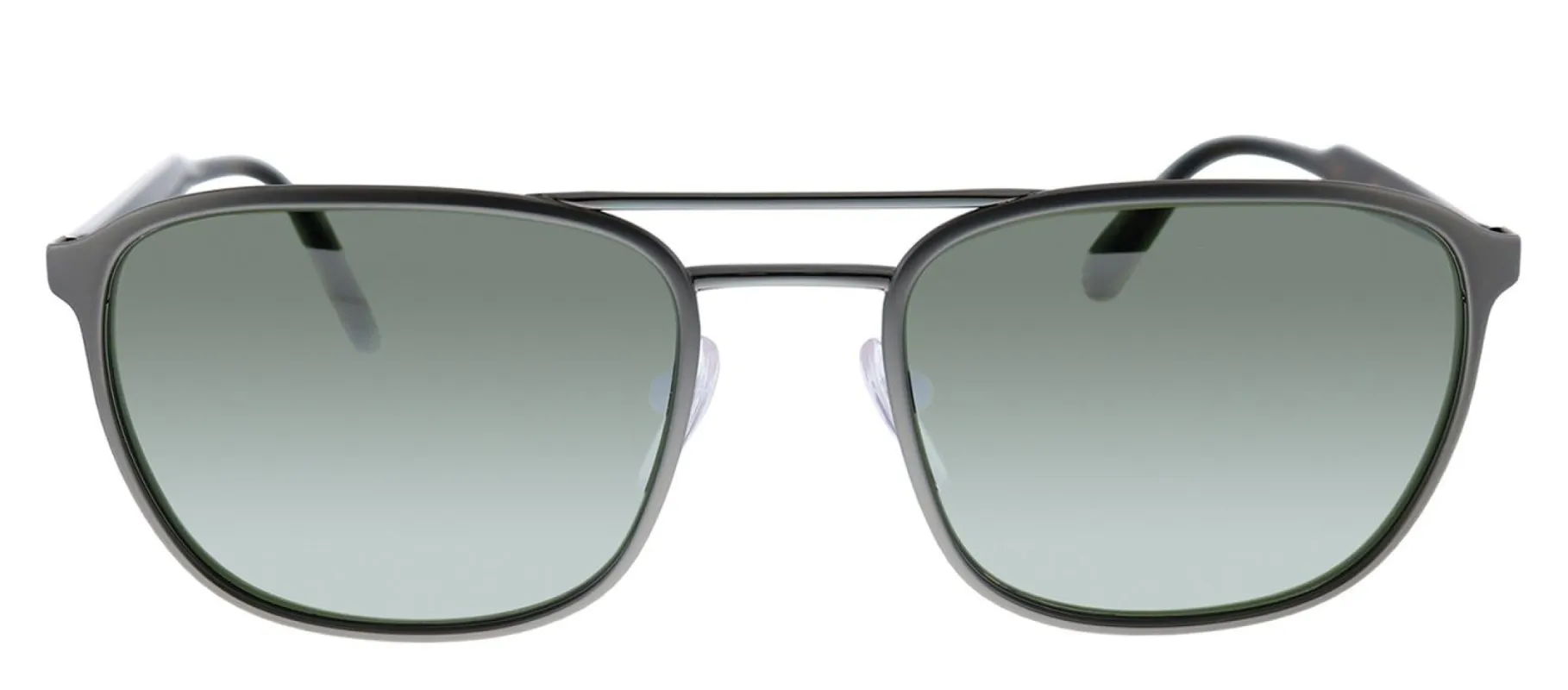 Prada PR 75VS 523722 Square Metal Grey Sunglasses with Grey Mirror Lens sold by Gaffos