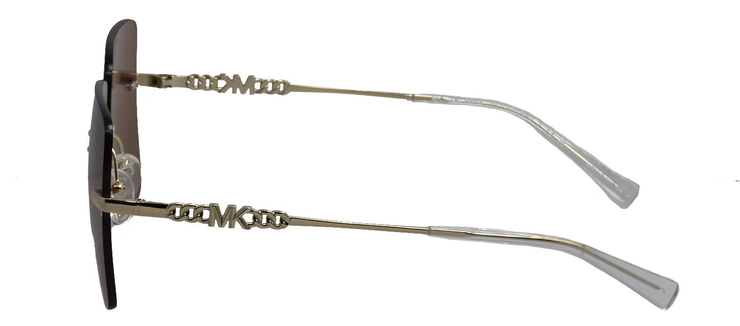 Michael Kors QUEBEC MK 1150 1014VS Square Metal Pink Sunglasses with Pink Lens sold by Gaffos product image thumbnail 4