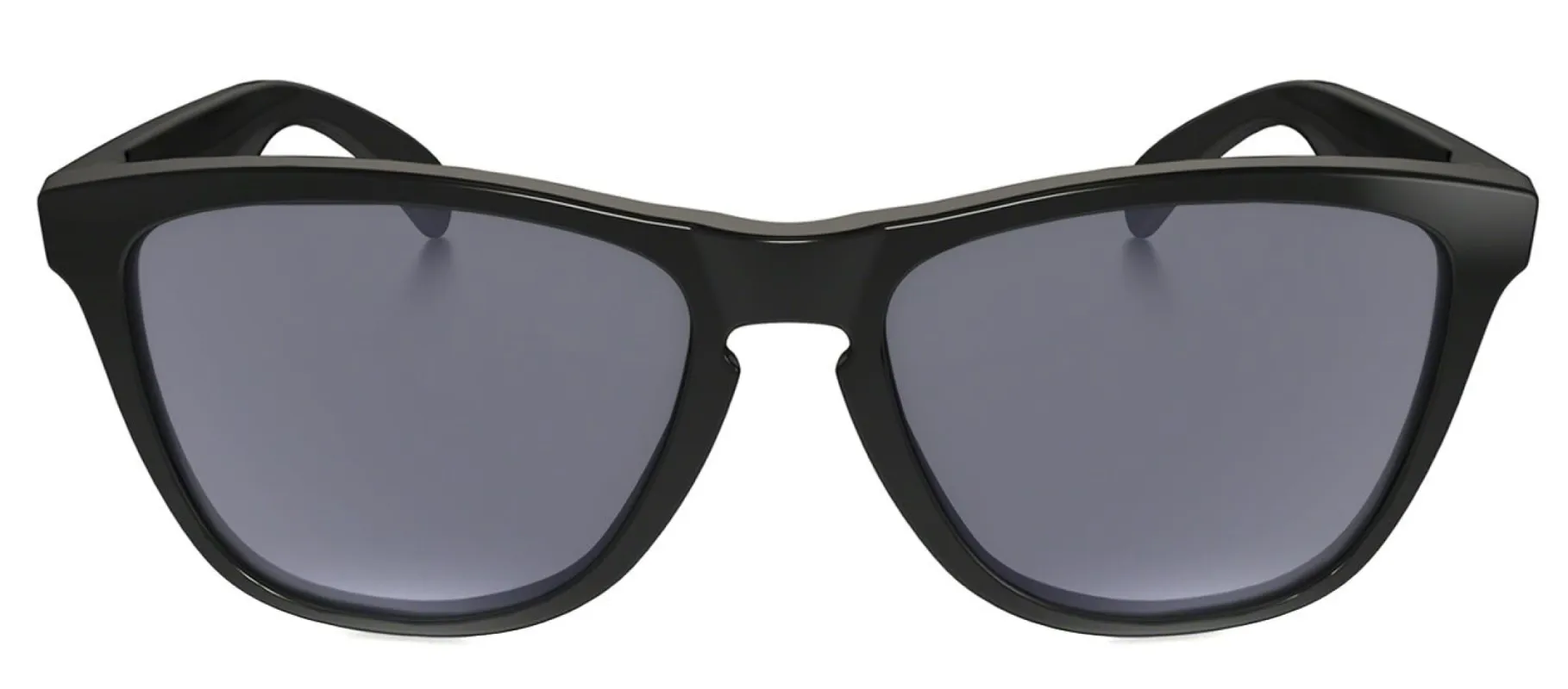Oakley Frogskins OO 9013 24-306 Square Plastic Black Sunglasses with Grey Lens sold by Gaffos