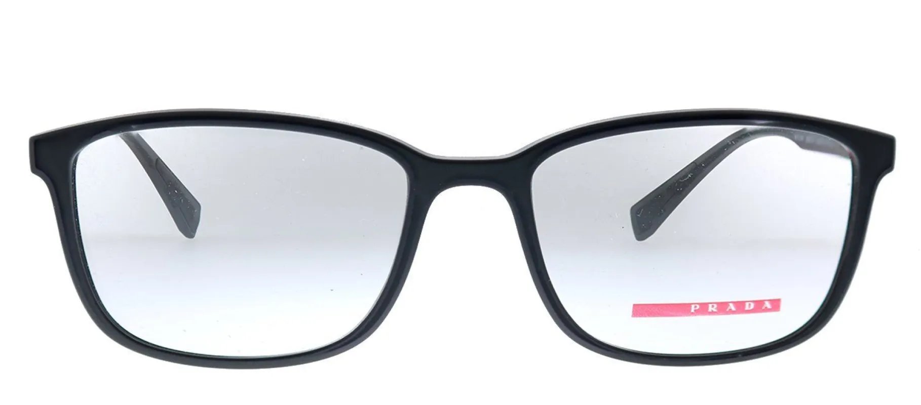 Prada Linea Rossa Lifestyle PS 04IV DG01O1 Rectangle Plastic Black Eyeglasses with Demo Lens sold by Gaffos