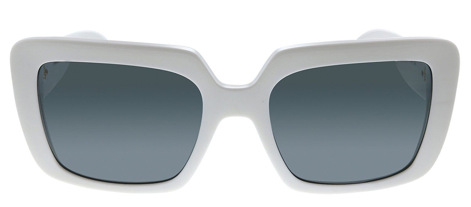Versace VE 4384B 532787 Square Plastic White Sunglasses with Grey Lens sold by Gaffos