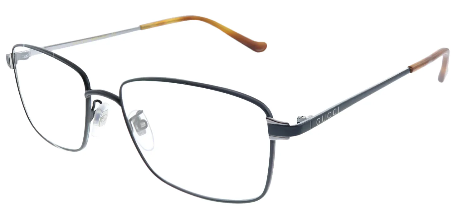 Gucci GG 0576OK 004 Rectangle Metal Black Eyeglasses with Demo Lens sold by Gaffos product image thumbnail 2