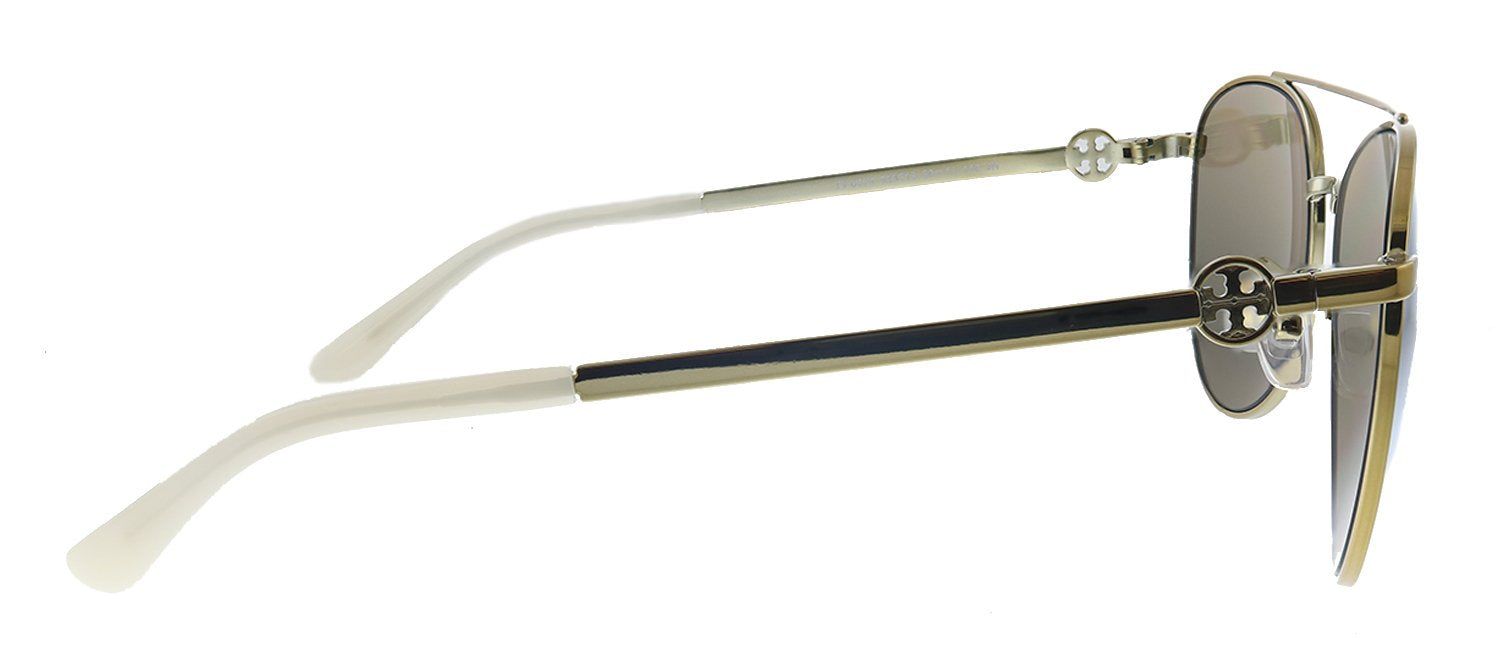 Tory Burch TY 6074 328513 Aviator Metal Shiny Gold Metal Sunglasses with Brown Gradient Lens sold by Gaffos product image thumbnail 3