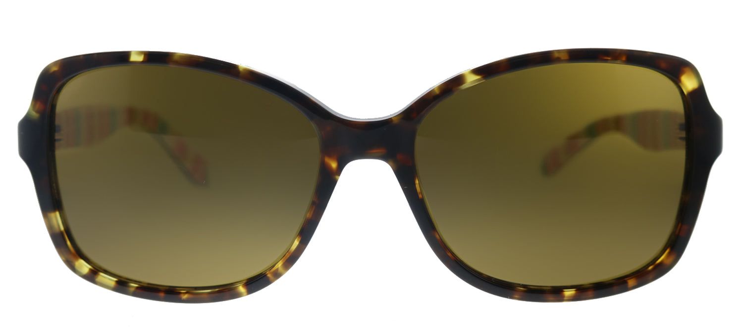 Kate Spade KS Ayleen/P RNL Square Plastic Havana Sunglasses with Brown Polarized Lens sold by Gaffos