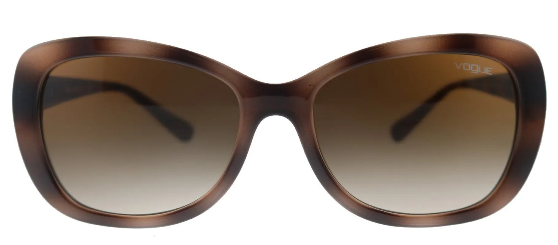 Vogue Eyewear VO 2943SB 270713 Butterfly Plastic Havana Sunglasses with Brown Gradient Lens sold by Gaffos