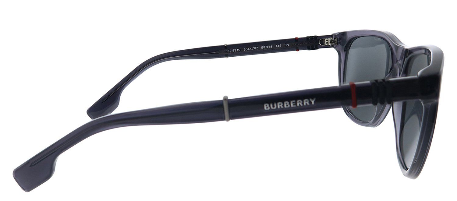 Burberry BE 4319 354487 Rectangle Plastic Grey Sunglasses with Grey Lens sold by Gaffos product image thumbnail 3
