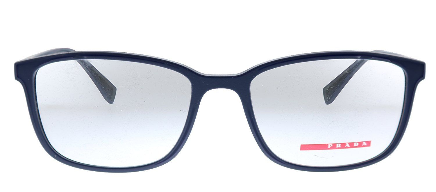 Prada Linea Rossa Lifestyle PS 04IV TFY1O1 Rectangle Plastic Blue Eyeglasses with Demo Lens sold by Gaffos