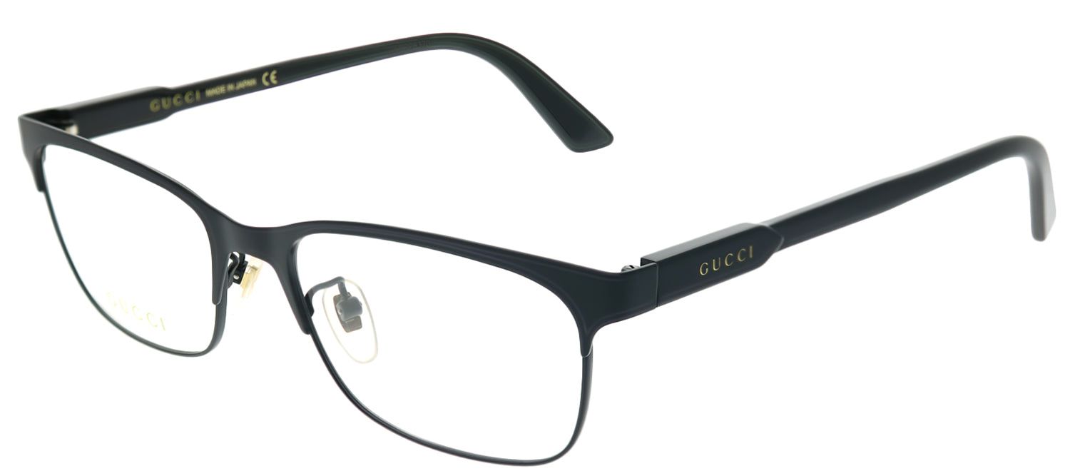 Gucci GG 0494OJ 001 Rectangle Metal Black Eyeglasses with Demo Lens sold by Gaffos product image thumbnail 2