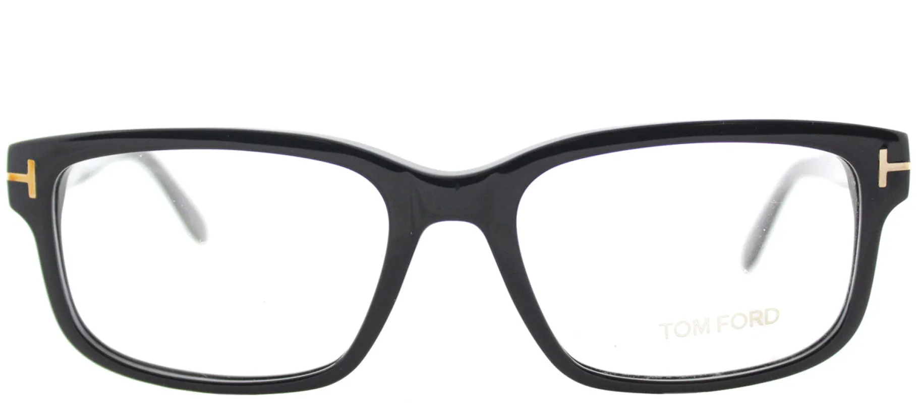 Tom Ford FT 5313 001 Rectangle Plastic Black Eyeglasses with Demo Lens sold by Gaffos