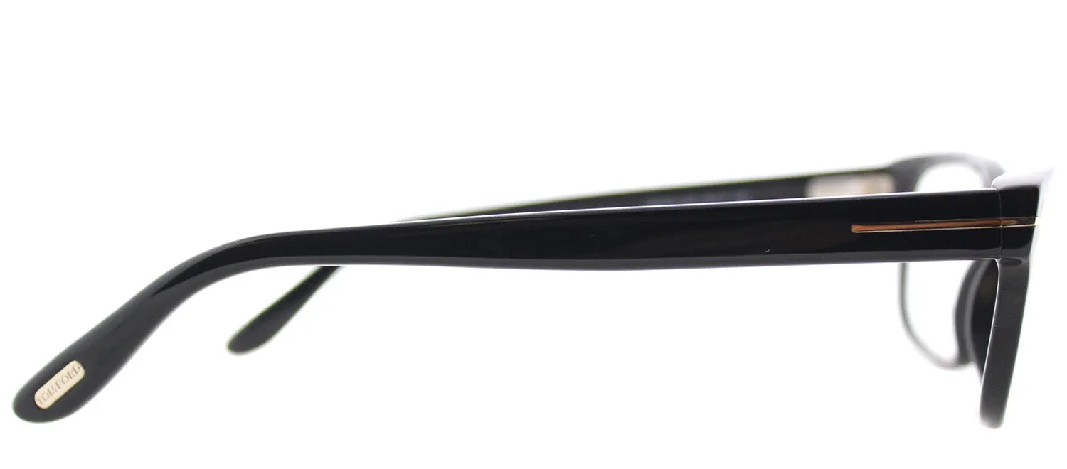 Tom Ford FT 5313 001 Rectangle Plastic Black Eyeglasses with Demo Lens sold by Gaffos product image thumbnail 3