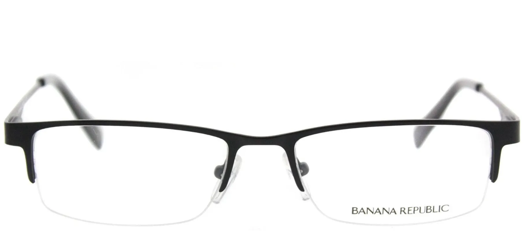 Banana Republic BP Chet/N JCB Semi-Rimless Metal Black Eyeglasses with Demo Lens sold by Gaffos