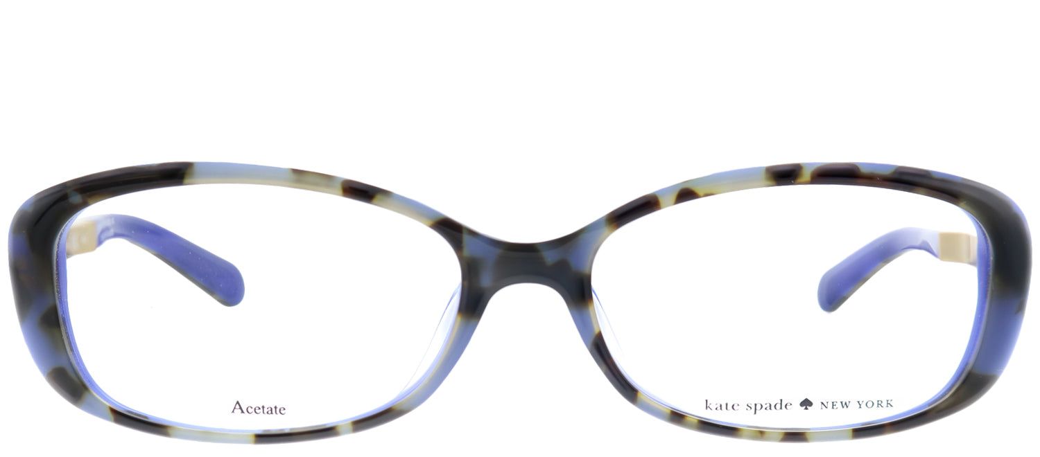 Kate Spade KS Amaris/F S5A Oval Plastic Blue Eyeglasses with Demo Lens sold by Gaffos
