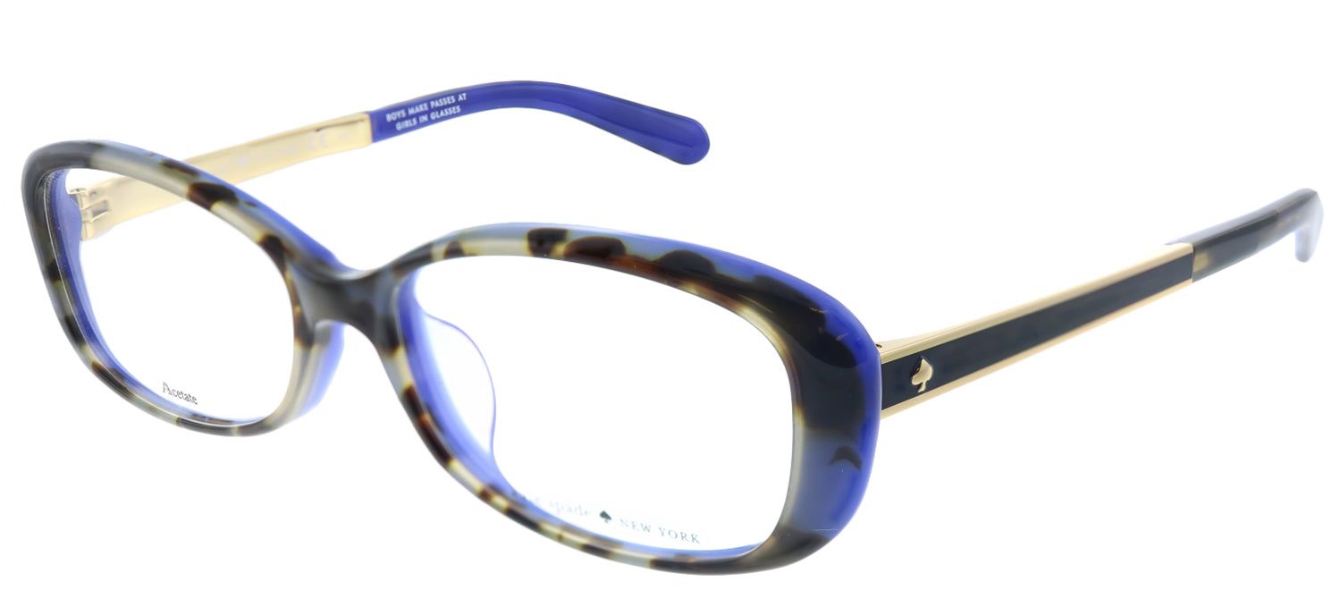 Kate Spade KS Amaris/F S5A Oval Plastic Blue Eyeglasses with Demo Lens sold by Gaffos product image thumbnail 2