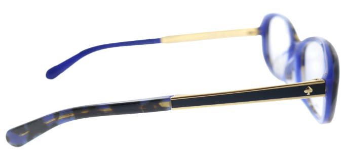 Kate Spade KS Amaris/F S5A Oval Plastic Blue Eyeglasses with Demo Lens sold by Gaffos