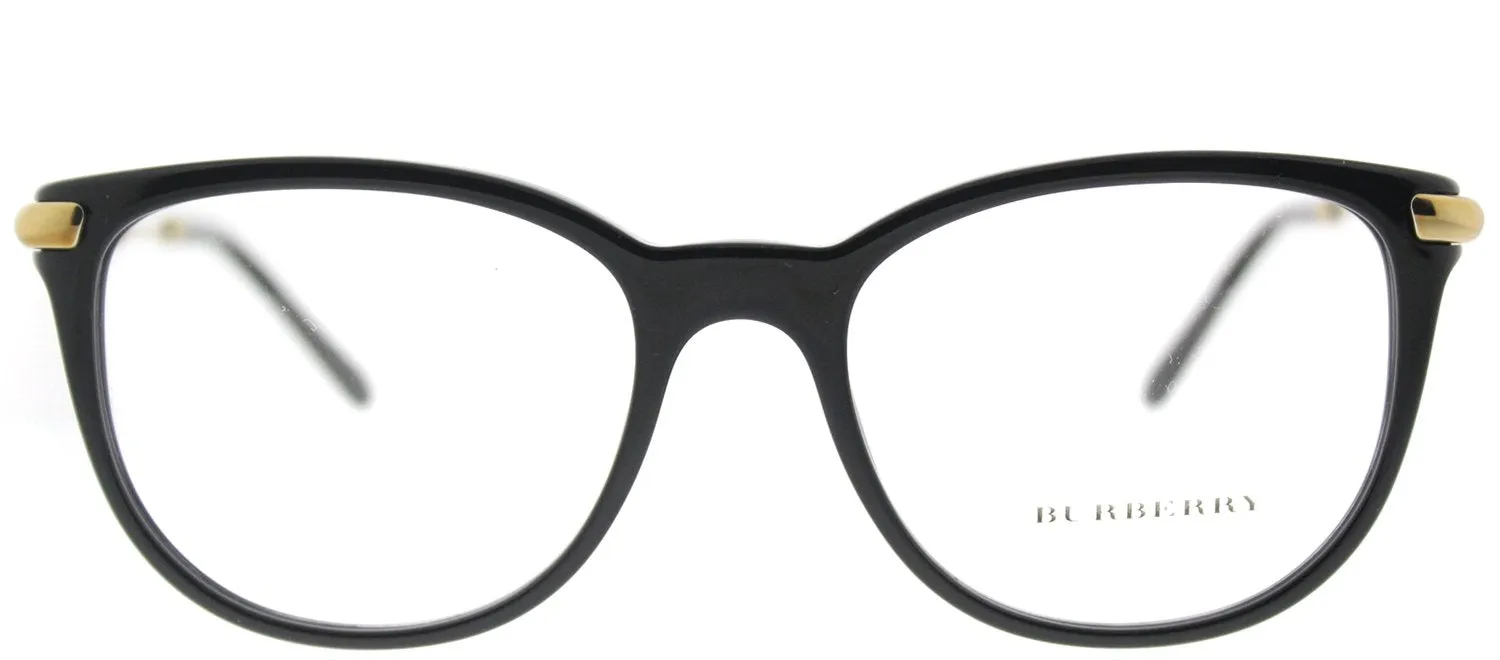 Burberry BE 2255Q 3001 Square Plastic Black Eyeglasses with Demo Lens sold by Gaffos