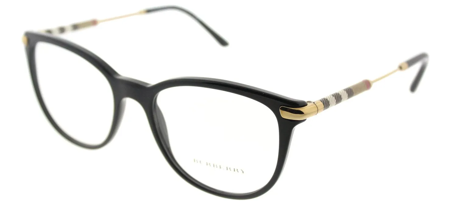 Burberry BE 2255Q 3001 Square Plastic Black Eyeglasses with Demo Lens sold by Gaffos product image thumbnail 2