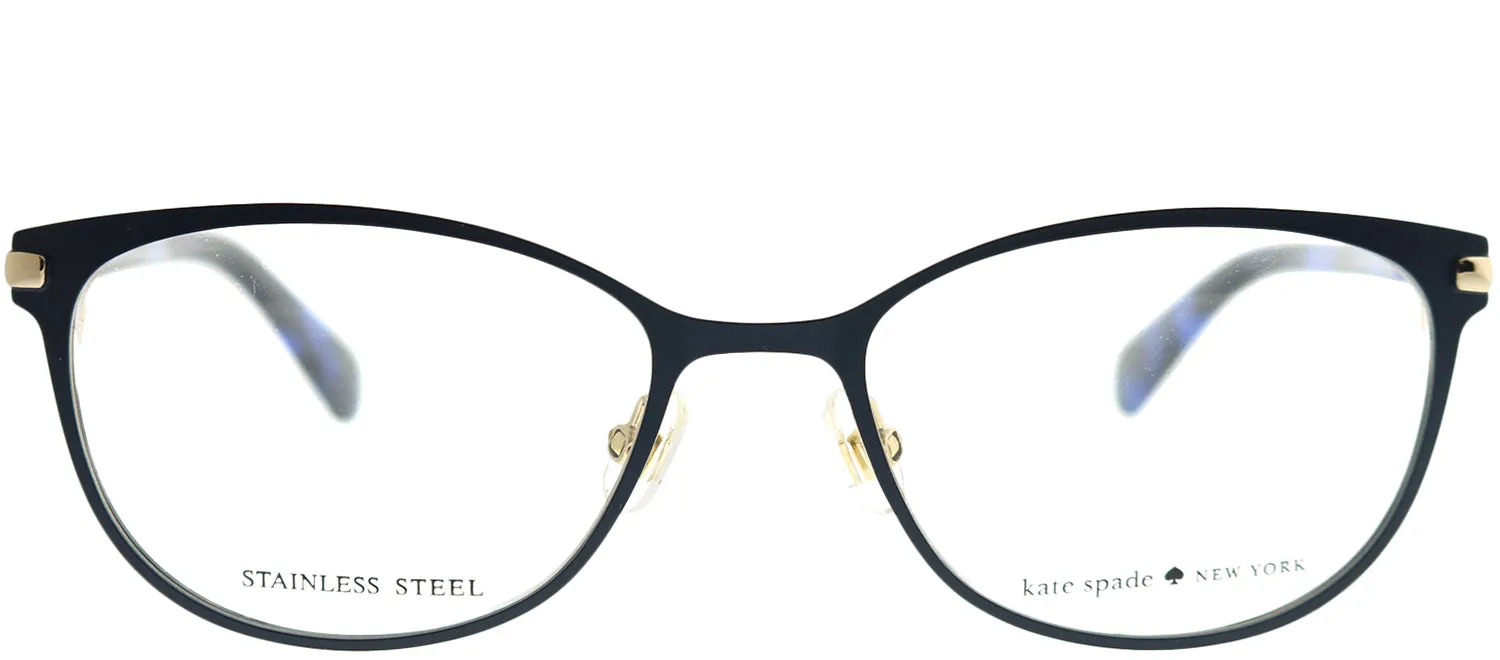 Kate Spade KS Jabria PJP Cat-Eye Metal Blue Eyeglasses with Demo Lens sold by Gaffos