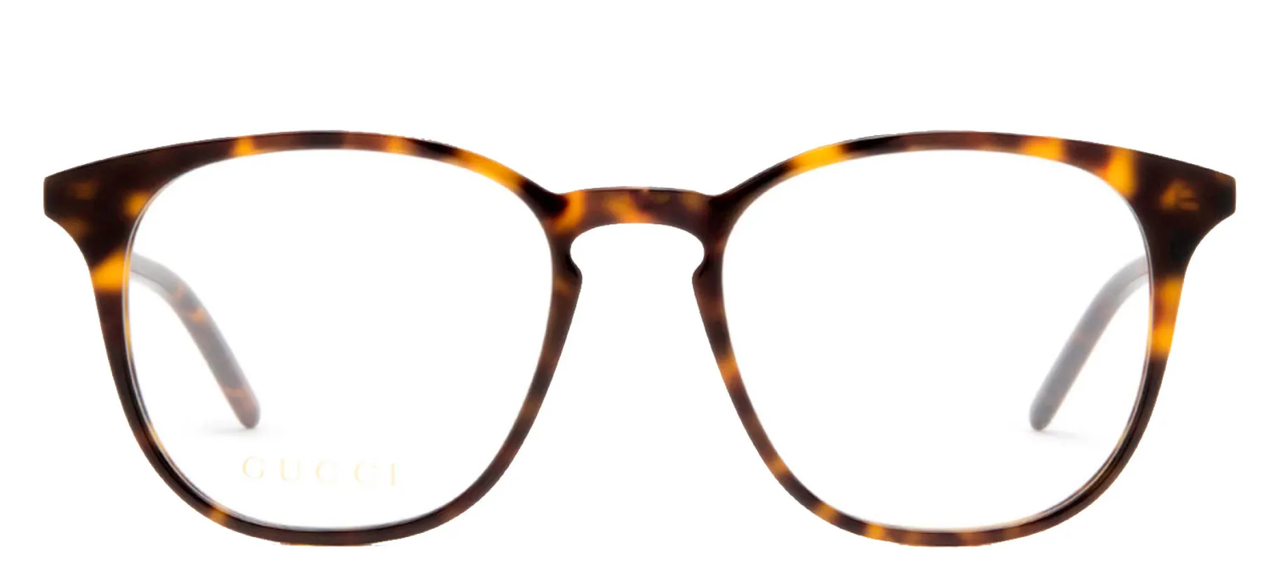 Gucci GG 1157O 006 Round Plastic Havana Eyeglasses with Logo Stamped Demo Lenses sold by Gaffos