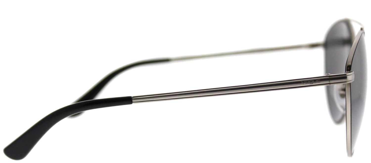 Vogue VO 4023S 352/6G Cat-Eye Metal Black Sunglasses with Silver Mirror Lens sold by Gaffos product image thumbnail 3