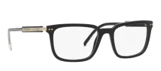 Prada PR 13YV AAV1O1 Rectangle Plastic Black Eyeglasses with Logo Stamped Demo Lenses sold by Gaffos