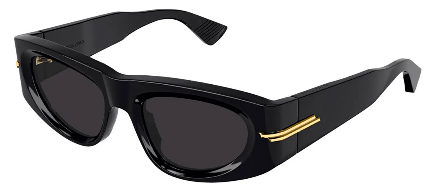 Bottega Veneta BV 1144S 001 Butterfly Plastic Black Sunglasses with Grey Lens sold by Gaffos product image thumbnail 2