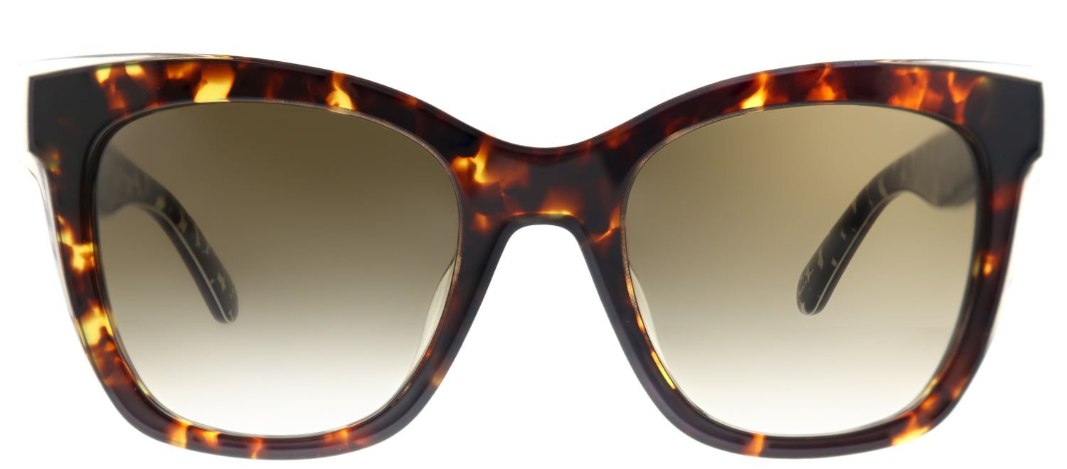 Kate Spade KS Emmylou/S S3P Square Plastic Tortoise/ Havana Sunglasses with Brown Gradient Lens sold by Gaffos