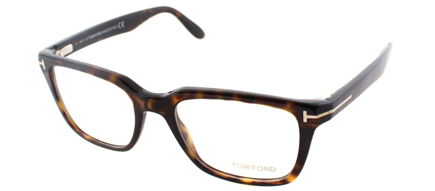 Tom Ford FT 5304 052 Square Plastic Brown Eyeglasses with Demo Lens sold by Gaffos product image thumbnail 2