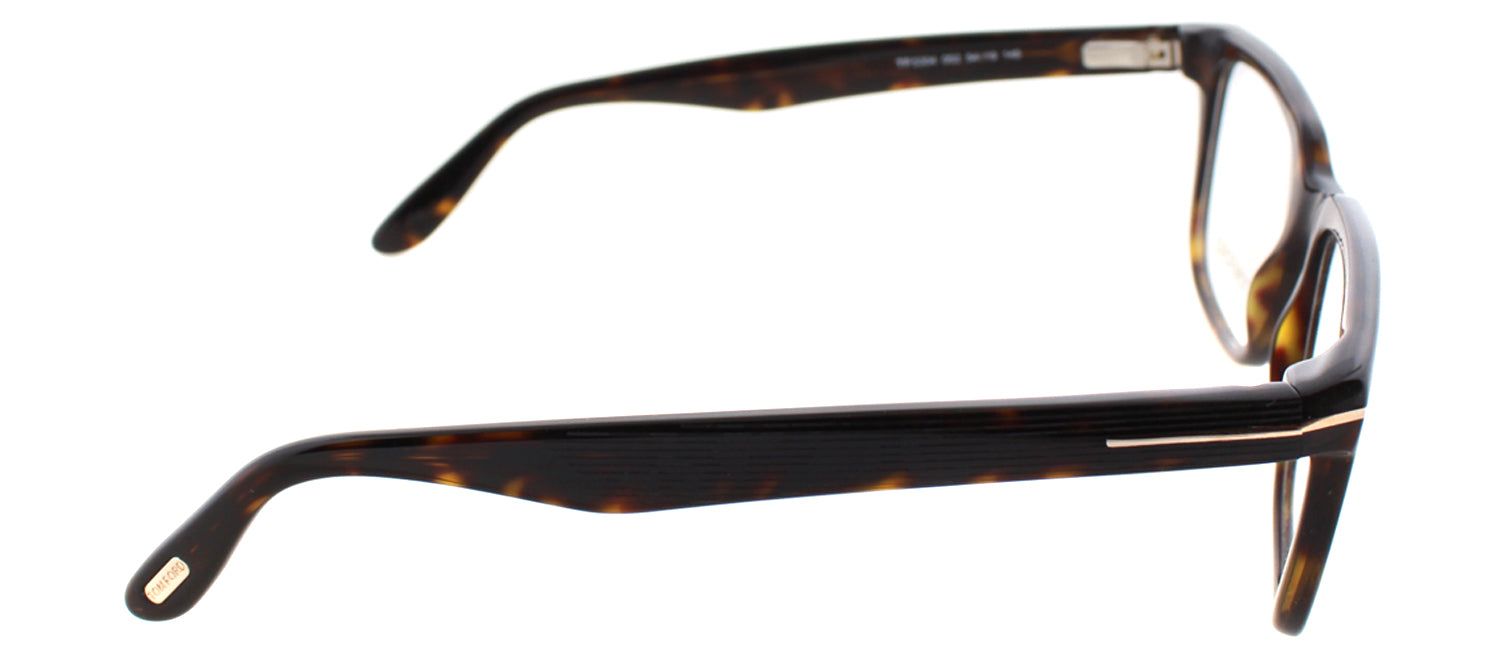 Tom Ford FT 5304 052 Square Plastic Brown Eyeglasses with Demo Lens sold by Gaffos product image thumbnail 3