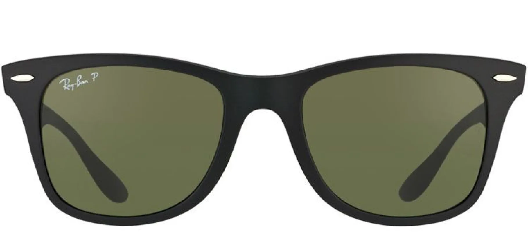 Ray-Ban Liteforce RB 4195 601S9A Wayfarer Plastic Black Sunglasses with Green Polarized Lens sold by Gaffos