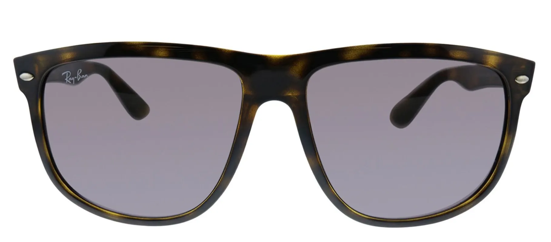 Ray-Ban RB 4147 710/7N Square Plastic Havana Sunglasses with Purple Lens sold by Gaffos