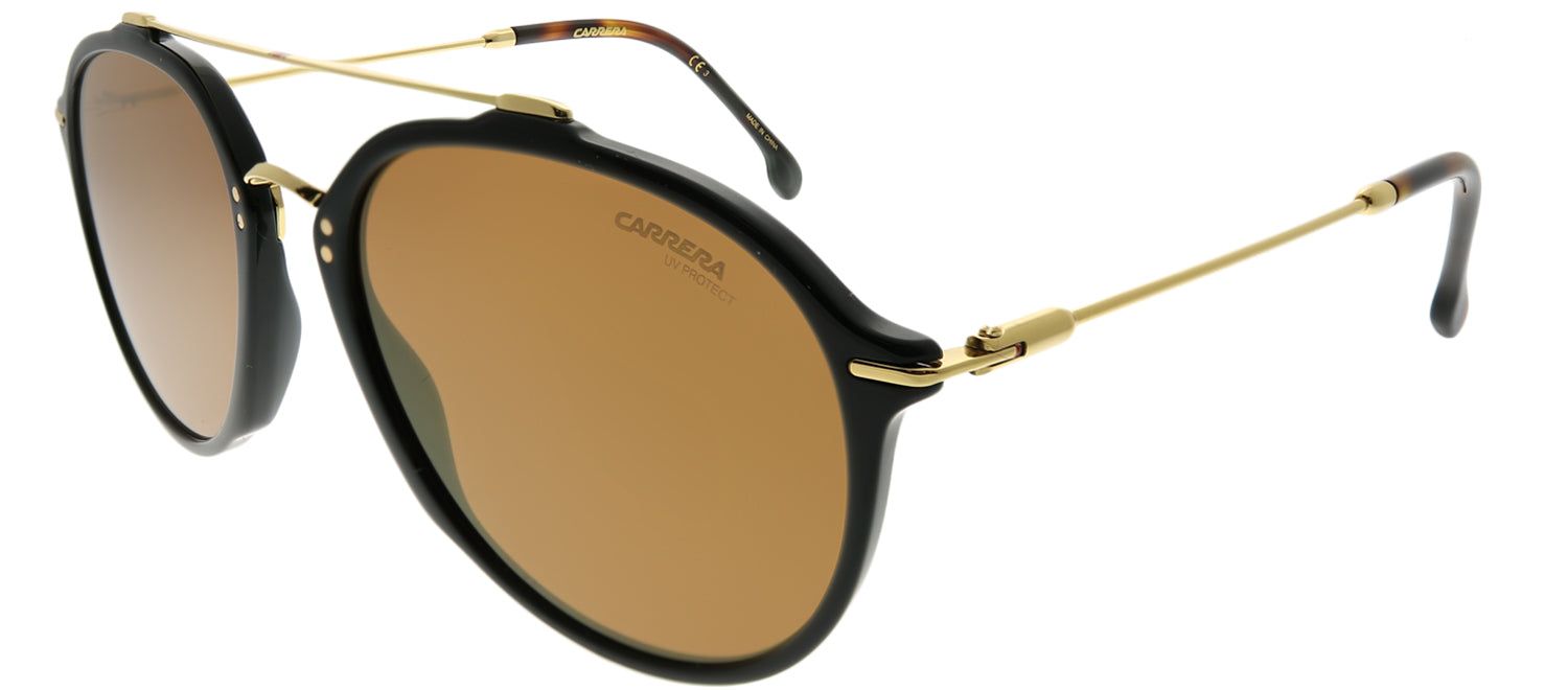 Carrera CA Carrera171 807 K1 Aviator Plastic Black Sunglasses with Gold Mirror Lens sold by Gaffos product image thumbnail 2
