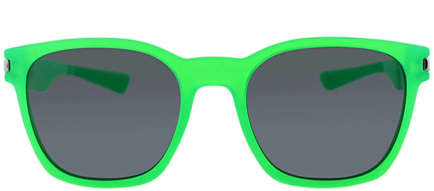 Oakley OO 9175 18 55 Square Plastic Green Sunglasses with Grey Polarized Lens sold by Gaffos