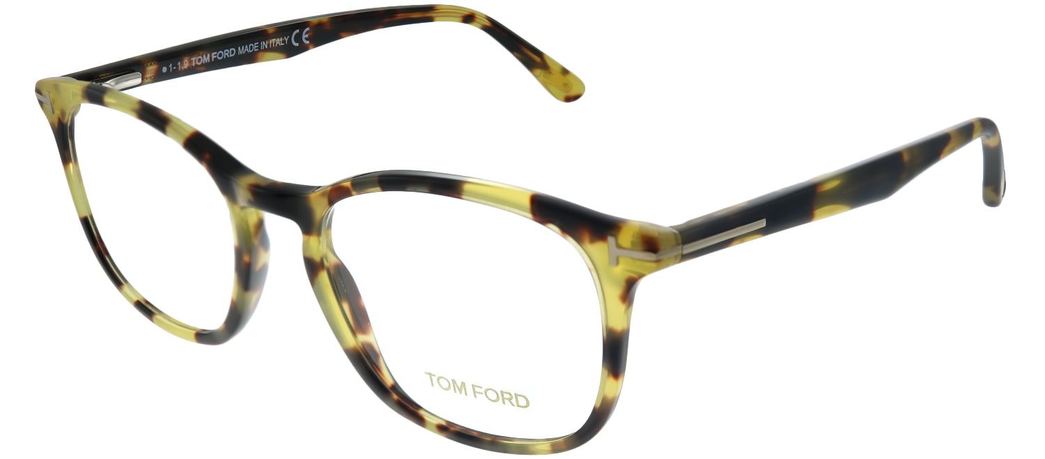 Tom Ford FT 5505 053 Square Plastic Tortoise/ Havana Eyeglasses with Demo Lens sold by Gaffos product image thumbnail 2