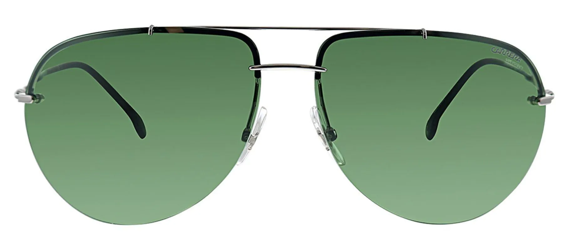 Carrera CA Carrera149 6LB Aviator Metal Ruthenium Sunglasses with Green Lens sold by Gaffos