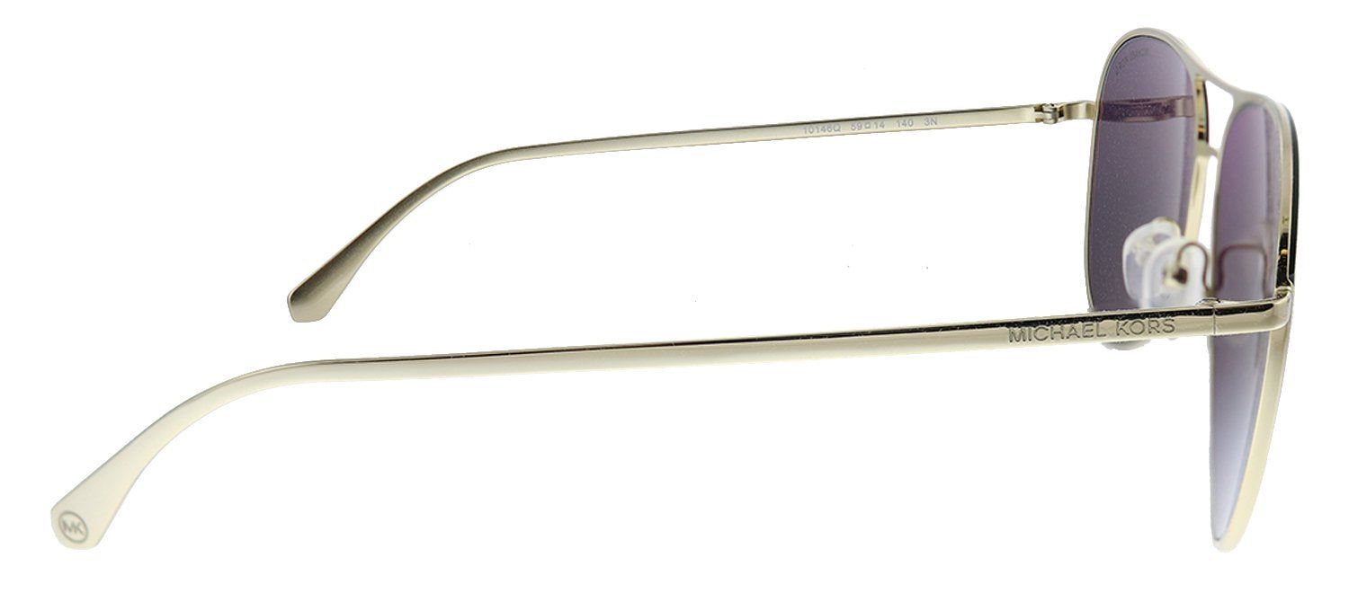 Michael Kors Kona MK 1089 10146Q Aviator Plastic Gold Sunglasses with Red Lens sold by Gaffos product image thumbnail 3