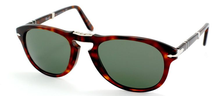 Persol PO 714 24/31 Round Plastic Tortoise/ Havana Sunglasses with Green Lens sold by Gaffos product image thumbnail 2
