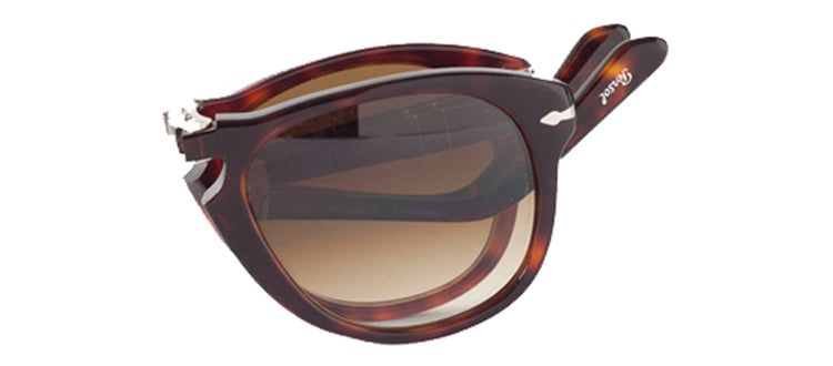 Persol PO 714 24/31 Round Plastic Tortoise/ Havana Sunglasses with Green Lens sold by Gaffos product image thumbnail 3