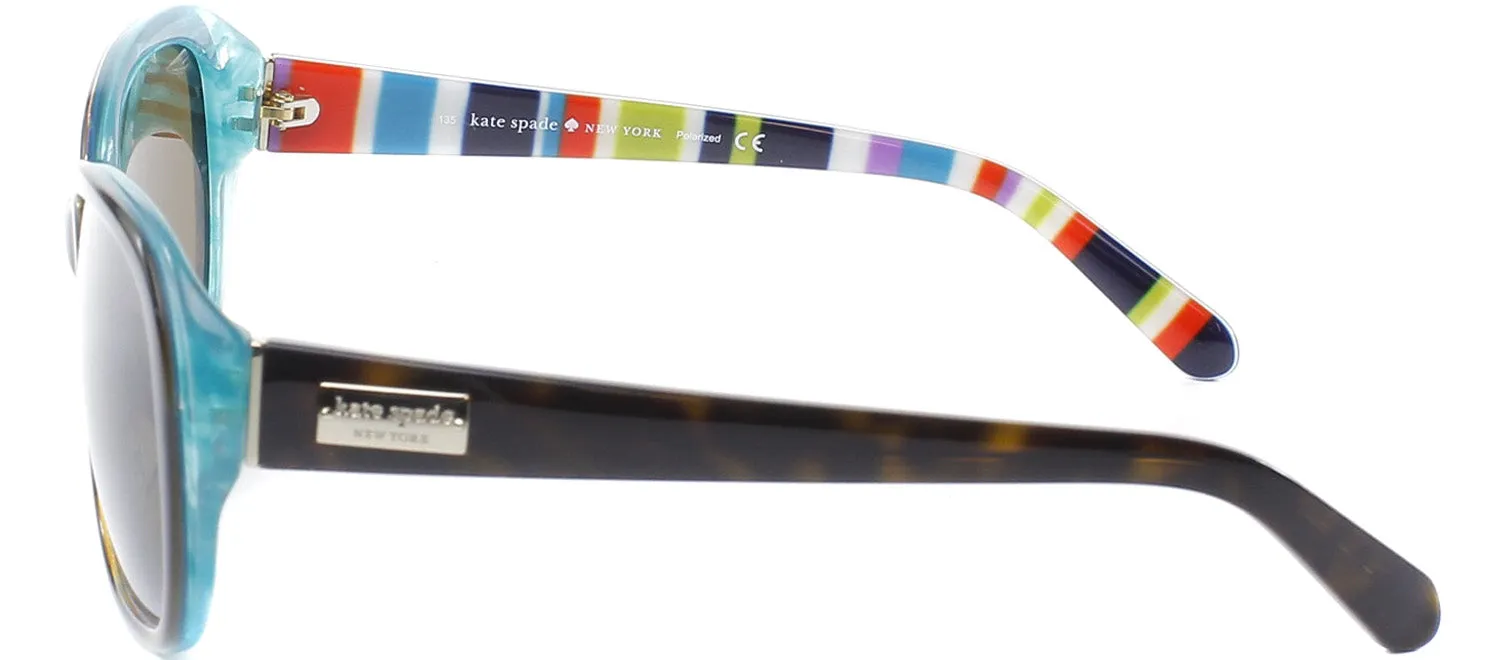 Kate Spade KS HildeP X71P Fashion Plastic Tortoise/ Havana Sunglasses with Brown Polarized Lens sold by Gaffos product image thumbnail 3