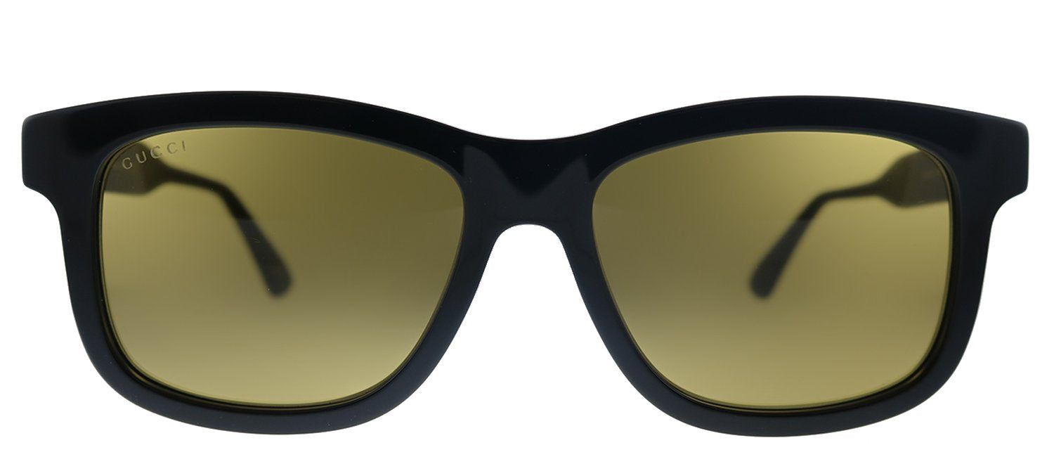 Gucci GG 0824S 006 Rectangle Acetate Black Sunglasses with Brown Lens sold by Gaffos