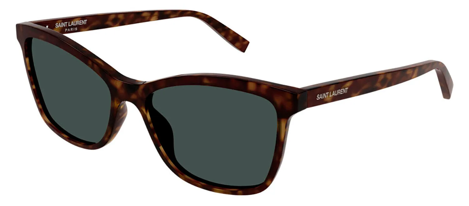 Saint Laurent SL 502S 2 Cat-Eye Plastic Havana Sunglasses with Smoke Lens sold by Gaffos product image thumbnail 2