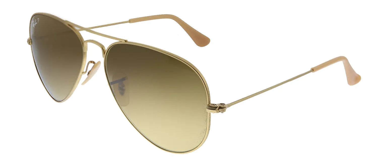 Ray-Ban RB 3025 112/M2 Aviator Metal Gold Sunglasses with Brown Gradient Lens sold by Gaffos product image thumbnail 2