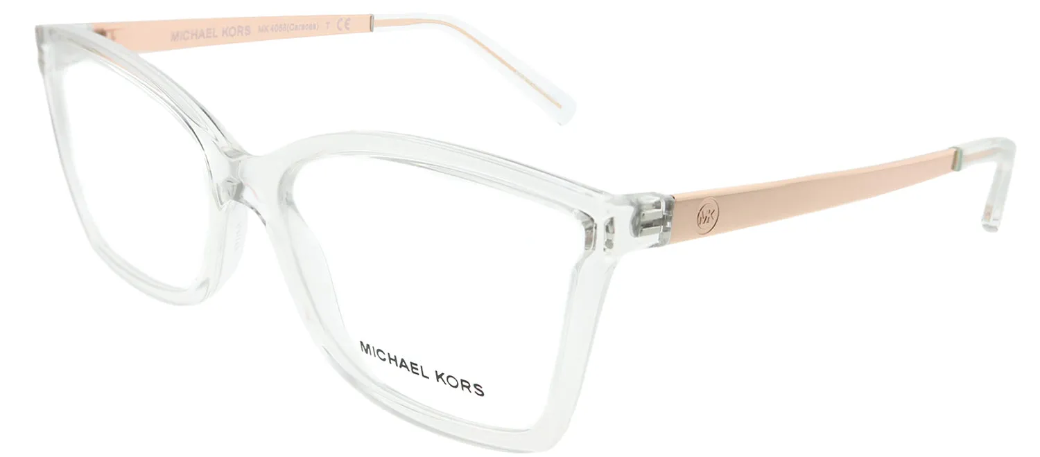Michael Kors Caracas MK 4058 3050 Rectangle Plastic Clear Eyeglasses with Demo Lens sold by Gaffos product image thumbnail 2
