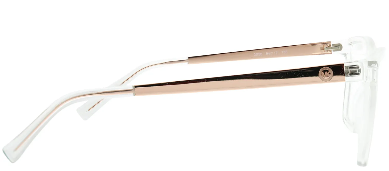 Michael Kors Caracas MK 4058 3050 Rectangle Plastic Clear Eyeglasses with Demo Lens sold by Gaffos product image thumbnail 3