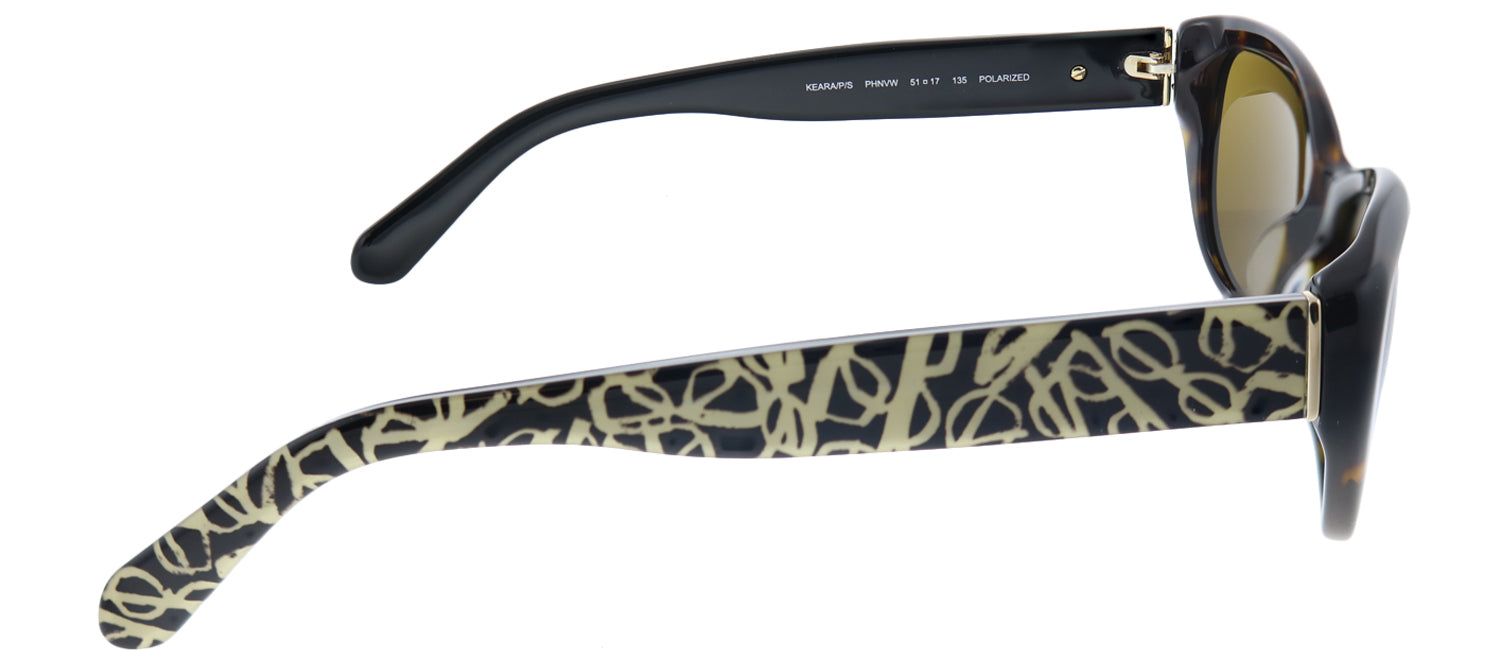 Kate Spade KS Keara/P/S PHN VW Cat-Eye Plastic Tortoise/ Havana Sunglasses with Brown Polarized Lens sold by Gaffos product image thumbnail 3