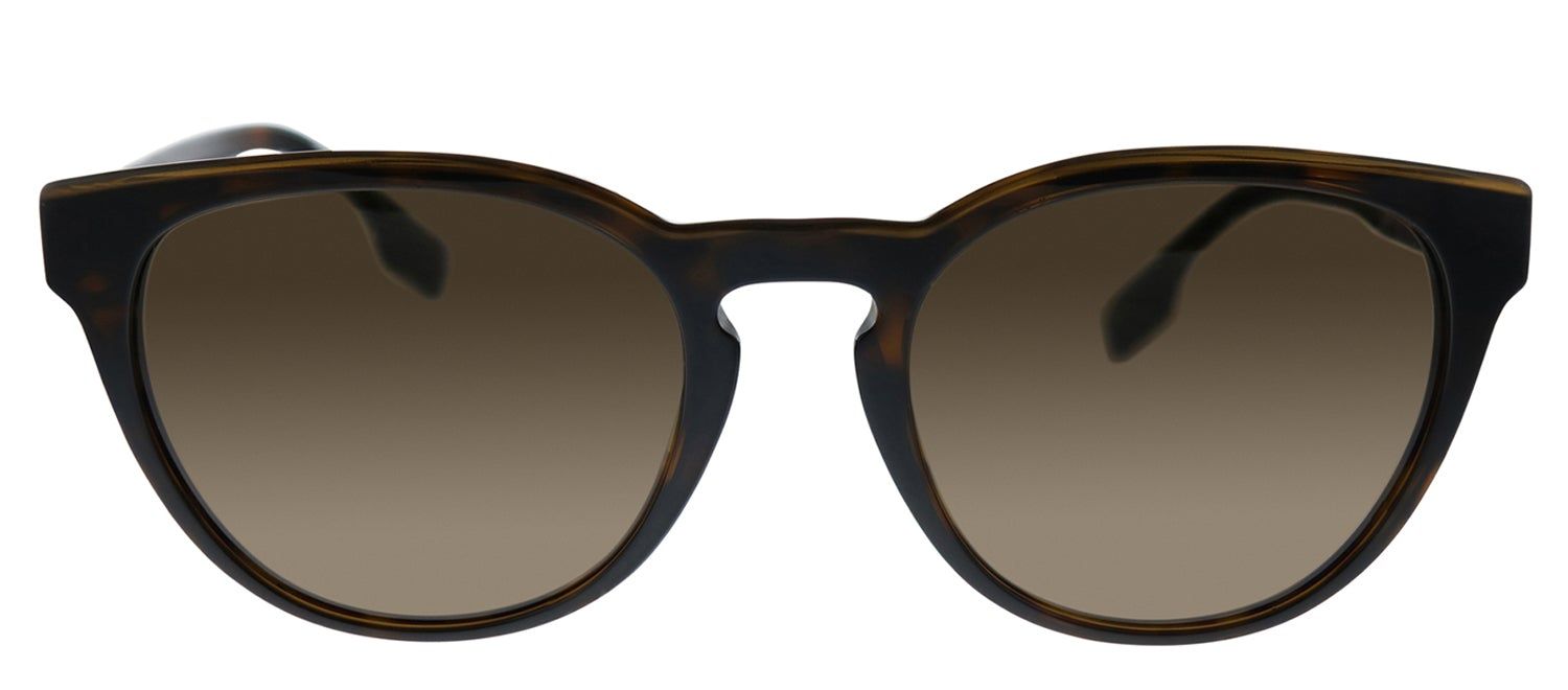 Burberry BE 4310 385173 Round Plastic Havana Sunglasses with Brown Lens sold by Gaffos